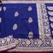 Handloom, Banarasi Handloom Saree, Alfi Saree, Tilfi Saree, Tilfi Saree Banaras, Tilfi, Banarasi Bunkar, Banarasi Bridal Wear, BridalWear, Banarasi Handloom Banarasi Royal Blue Pure Tussar Silk Handloom Banarasi Saree Banarasi Saree