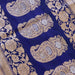 Handloom, Banarasi Handloom Saree, Alfi Saree, Tilfi Saree, Tilfi Saree Banaras, Tilfi, Banarasi Bunkar, Banarasi Bridal Wear, BridalWear, Banarasi Handloom Banarasi Royal Blue Pure Tussar Silk Handloom Banarasi Saree Banarasi Saree