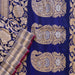 Handloom, Banarasi Handloom Saree, Alfi Saree, Tilfi Saree, Tilfi Saree Banaras, Tilfi, Banarasi Bunkar, Banarasi Bridal Wear, BridalWear, Banarasi Handloom Banarasi Royal Blue Pure Tussar Silk Handloom Banarasi Saree Banarasi Saree