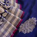 Handloom, Banarasi Handloom Saree, Alfi Saree, Tilfi Saree, Tilfi Saree Banaras, Tilfi, Banarasi Bunkar, Banarasi Bridal Wear, BridalWear, Banarasi Handloom Banarasi Royal Blue Pure Tussar Silk Handloom Banarasi Saree Banarasi Saree