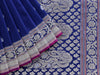 Handloom, Banarasi Handloom Saree, Alfi Saree, Tilfi Saree, Tilfi Saree Banaras, Tilfi, Banarasi Bunkar, Banarasi Bridal Wear, BridalWear, Banarasi Handloom Banarasi Navy Blue Sona Rupa Pure Silk Handloom Banarasi Saree Banarasi Saree