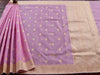 Handloom, Banarasi Handloom Saree, Alfi Saree, Tilfi Saree, Tilfi Saree Banaras, Tilfi, Banarasi Bunkar, Banarasi Bridal Wear, BridalWear, Banarasi Handloom Banarasi Pink Kairy Buti Pure Kora Silk Handloom Banarasi Saree Banarasi Saree