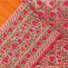 Handloom, Banarasi Handloom Saree, Alfi Saree, Tilfi Saree, Tilfi Saree Banaras, Tilfi, Banarasi Bunkar, Banarasi Bridal Wear, BridalWear, Banarasi Handloom Banarasi Sunrise Orange Kadiyal Banarasi Silk Saree Banarasi Saree