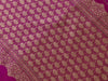 Handloom, Banarasi Handloom Saree, Alfi Saree, Tilfi Saree, Tilfi Saree Banaras, Tilfi, Banarasi Bunkar, Banarasi Bridal Wear, BridalWear, Banarasi Handloom Banarasi Magenta Kuniya Pure Silk Handloom Banarasi Saree Banarasi Saree