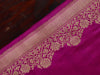 Handloom, Banarasi Handloom Saree, Alfi Saree, Tilfi Saree, Tilfi Saree Banaras, Tilfi, Banarasi Bunkar, Banarasi Bridal Wear, BridalWear, Banarasi Handloom Banarasi Magenta Kuniya Pure Silk Handloom Banarasi Saree Banarasi Saree